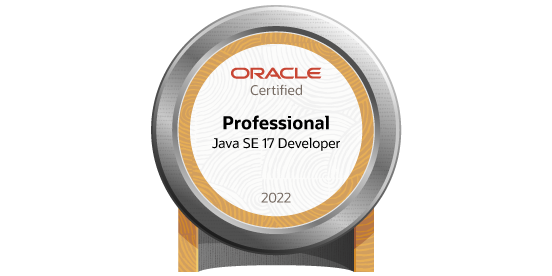 Oracle Certified Professional: Java SE 17 Developer (Juin 2026)
